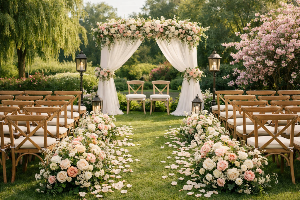 Garden Wedding Ideas for a Romantic Outdoor Day - garden wedding ideas